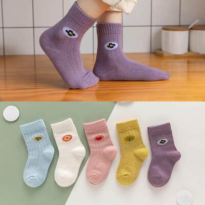 5Pairs/lotBabySockAum