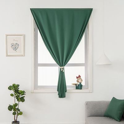 free punch curtains full blackout bedroom bay window
