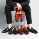 leather big British shoes men yards fashion 男鞋
