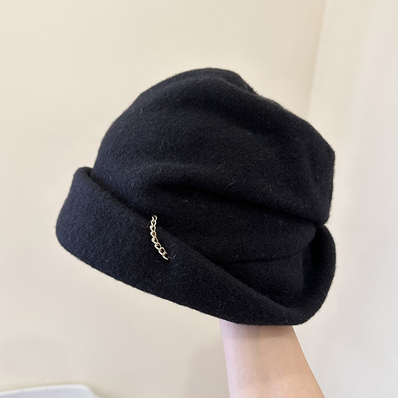 渔夫帽休闲女秋冬出街显脸小