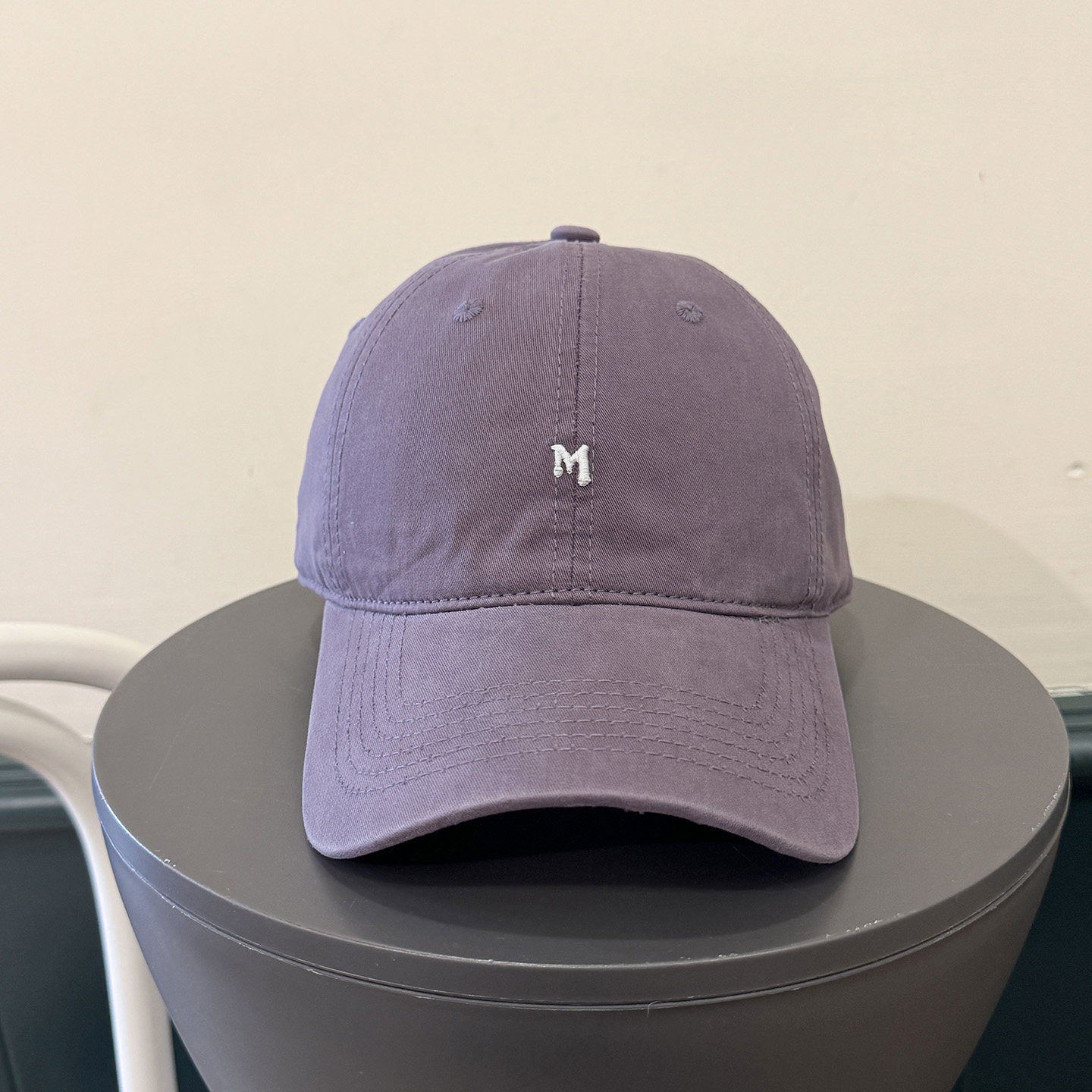 韩版简约字母刺绣鸭舌帽女百搭春夏新款出街显脸小棒球帽学生遮阳