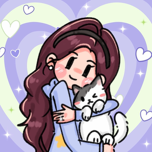 newmasus代画手绘油画棒蜡笔情侣照片转漫画头像卡通人物形象设计