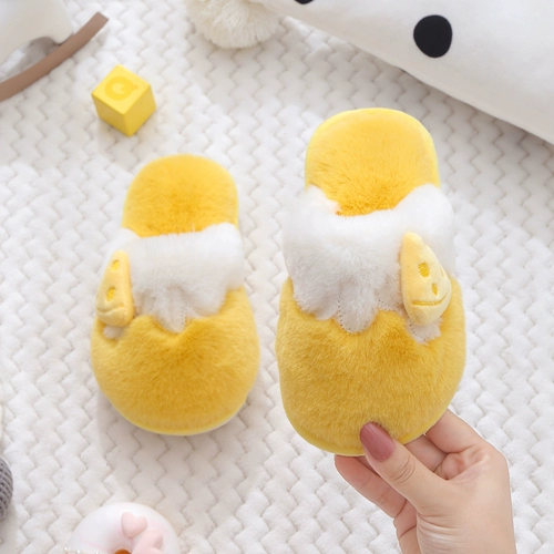 Детские демисезонные тапочки для мальчиков, нескользящая милая обувь, мягкая подошва, подходит для подростков