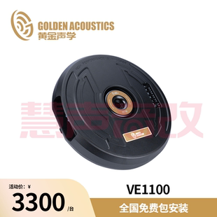 黄金声学VE1100尾箱12寸专用有源备胎低音炮大功率隐藏安装