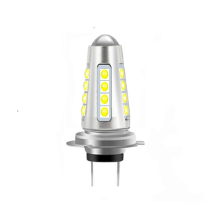 100W聚光H4H7汽车透镜LED大灯高亮远近光灯泡h11黄金光白光12V24V