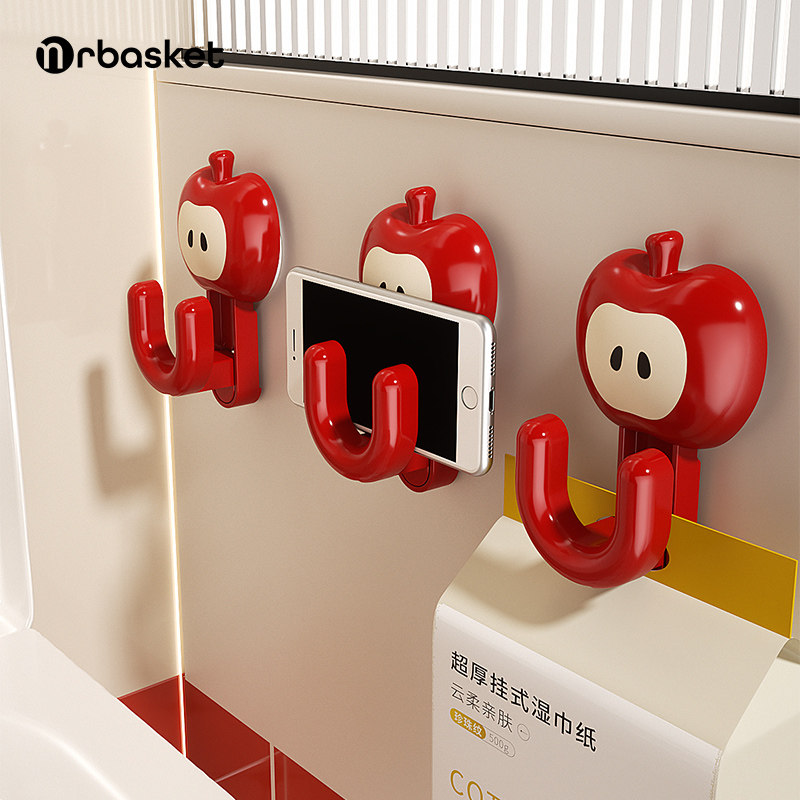 吸盘双头挂钩免打孔浴室手提抽纸挂架卫生间厕所墙上多功能挂粘钩,收纳整理,挂钩/粘钩,淘宝优惠券,粉丝福利购,淘宝优惠卷