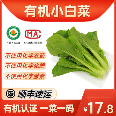 绿源禾心生态小白菜新鲜