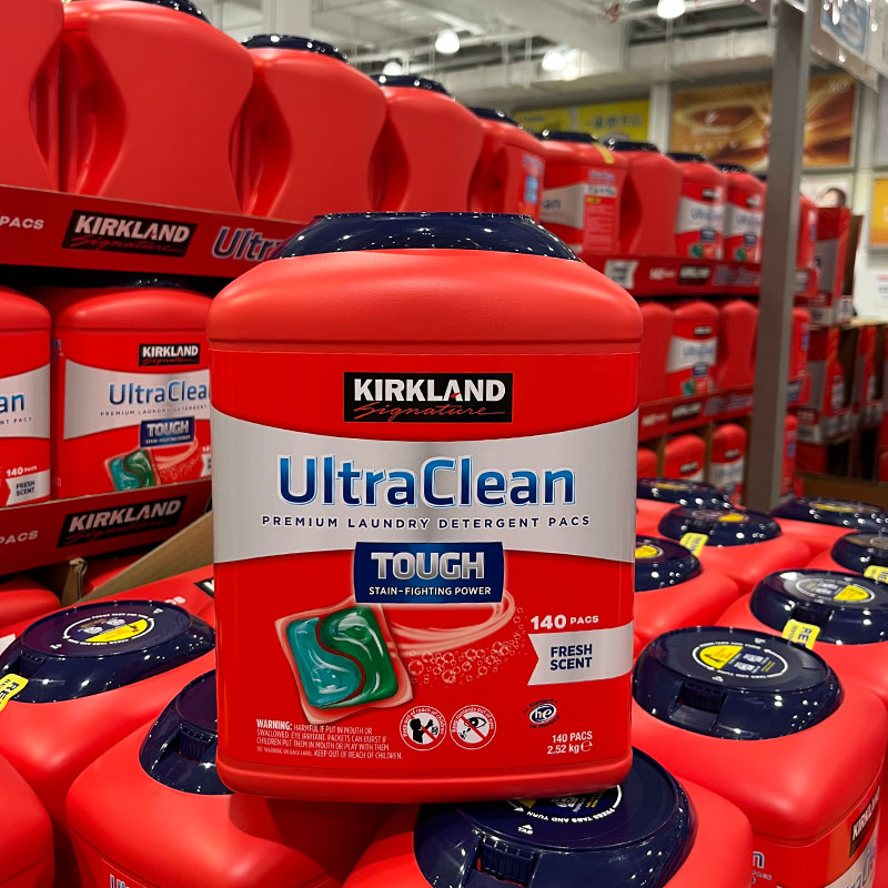 科克兰浓缩清洁洗衣凝珠洗衣液