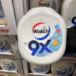 开市客代购 威露士除菌9X洗衣凝珠去污柔顺洗衣液留香158颗除菌