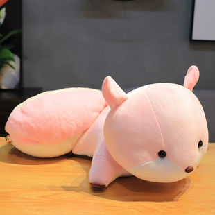 少女心可爱尾巴铃铛小松鼠毛绒玩偶儿童公仔玩具生日礼物送女孩