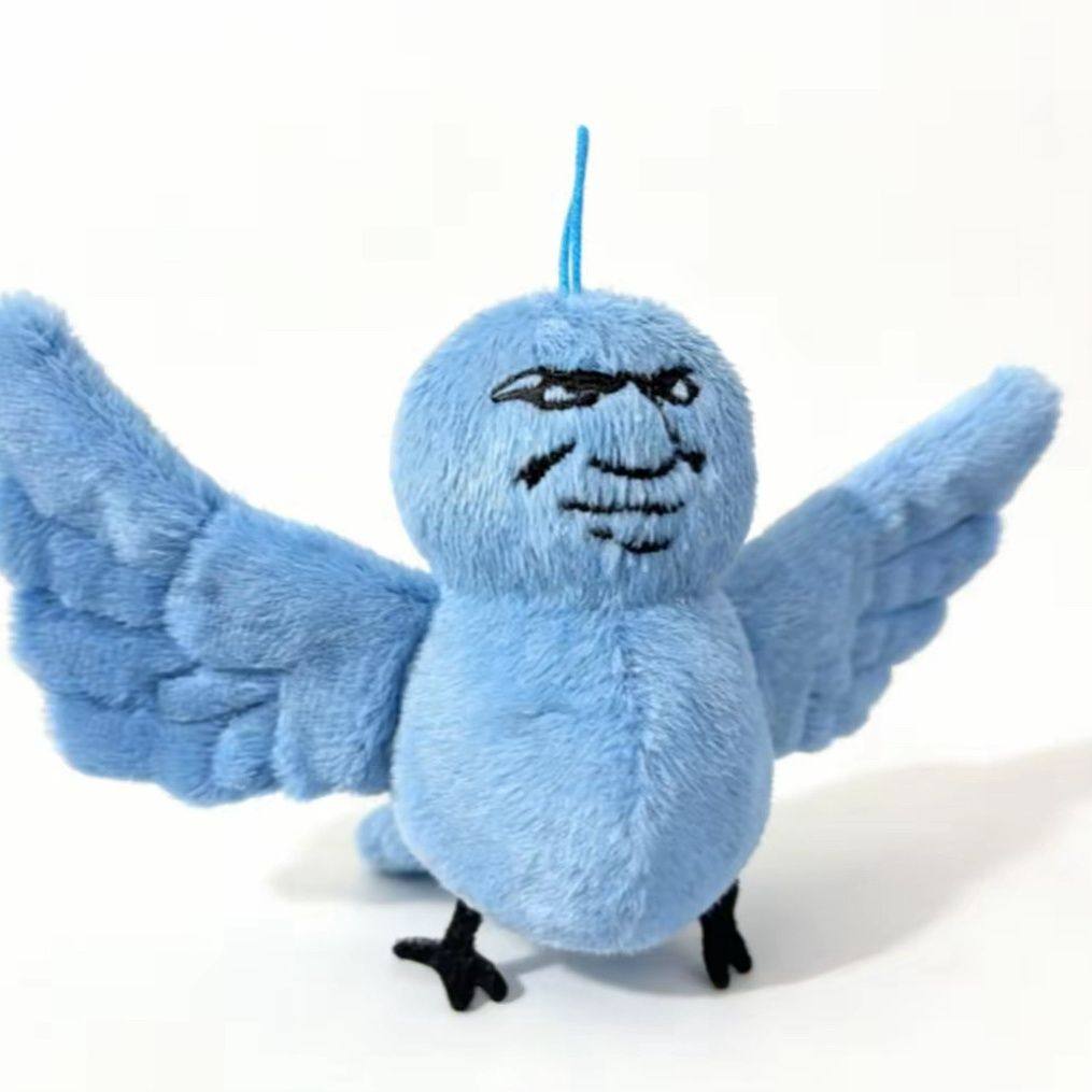 【鸟都不鸟你】可爱搞怪表情包玩偶抽象表情包毛绒玩具送男女朋友,玩具/童车/益智/积木/模型,毛绒/玩偶/公仔/布艺类玩具,淘宝优惠券,粉丝福利购,淘宝优惠卷