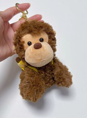 新款玩偶猴子挂件公仔可爱挂件猩猩挂饰钥匙扣毛绒玩具生日礼物