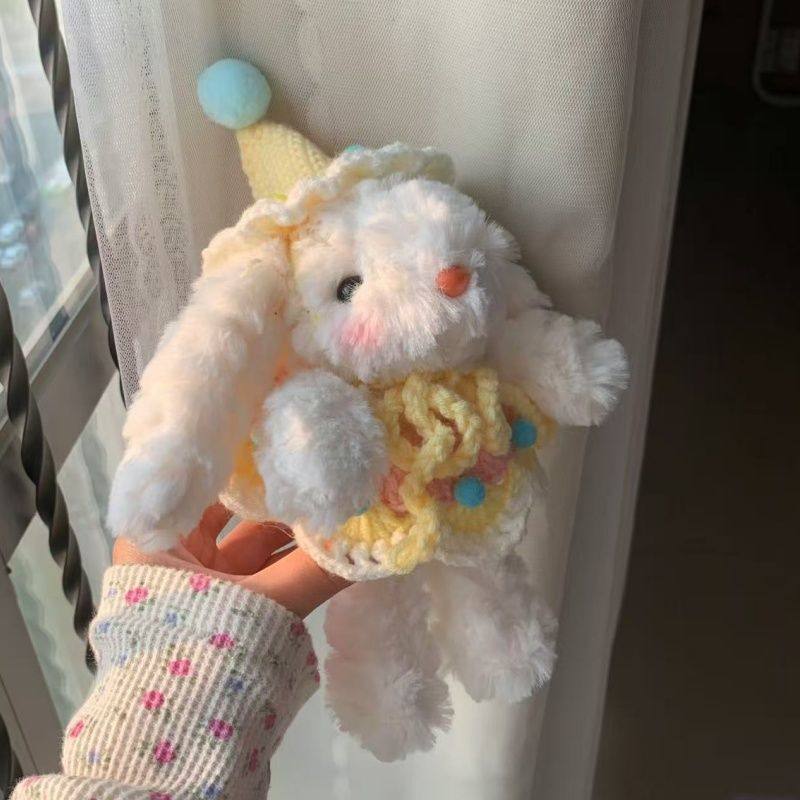 软萌兔子毛绒公仔可爱玩偶钥匙扣挂饰包包挂件女生礼物推荐生日帽,玩具/童车/益智/积木/模型,毛绒/玩偶/公仔/布艺类玩具,淘宝优惠券,粉丝福利购,淘宝优惠卷