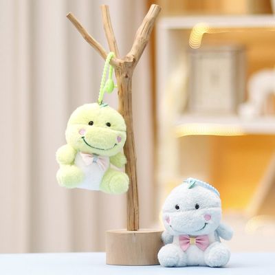 毛绒玩具恐龙公仔可爱玩偶女生礼物包包挂饰娃娃钥匙扣小挂件