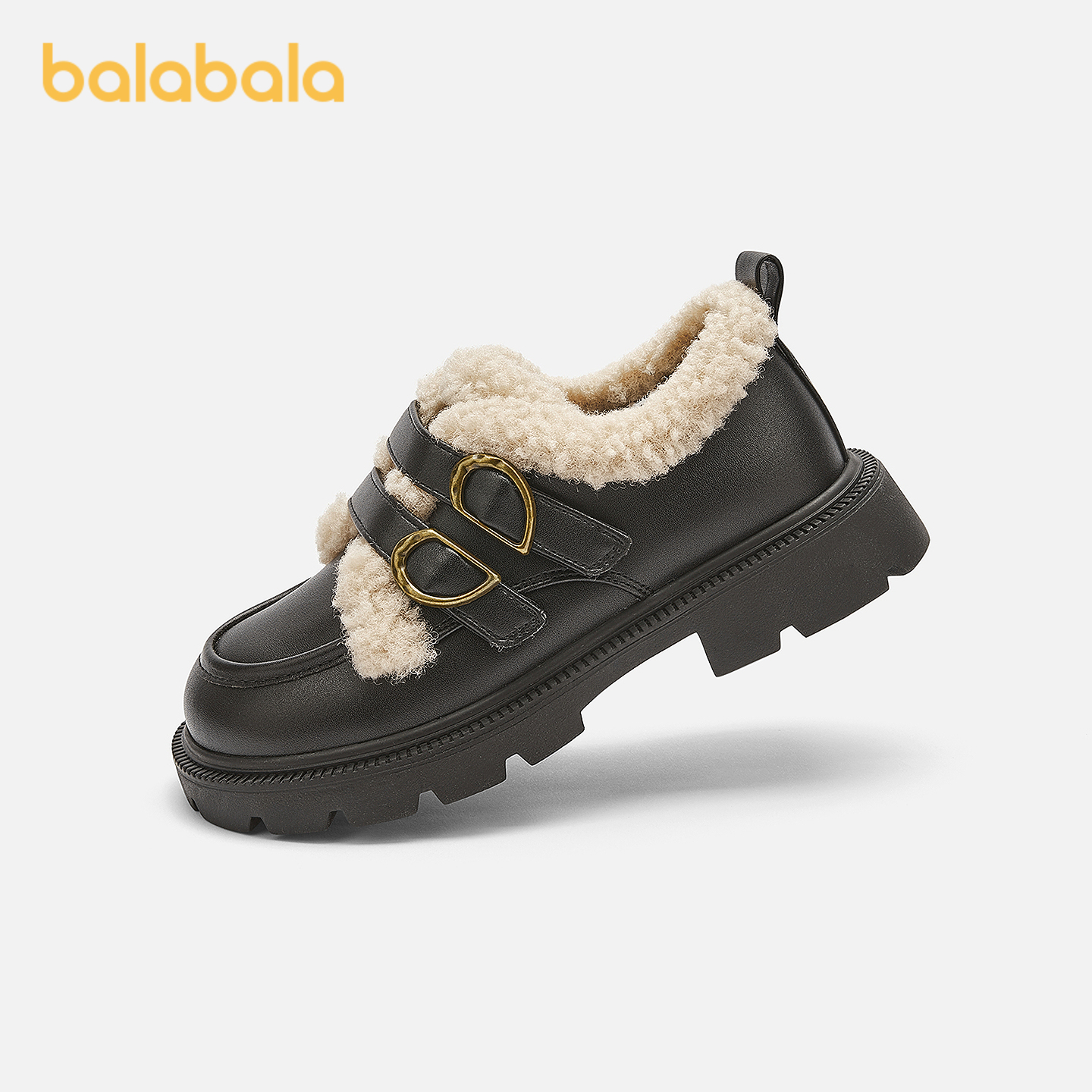 巴拉巴拉balaOne公主鞋仿羊羔毛