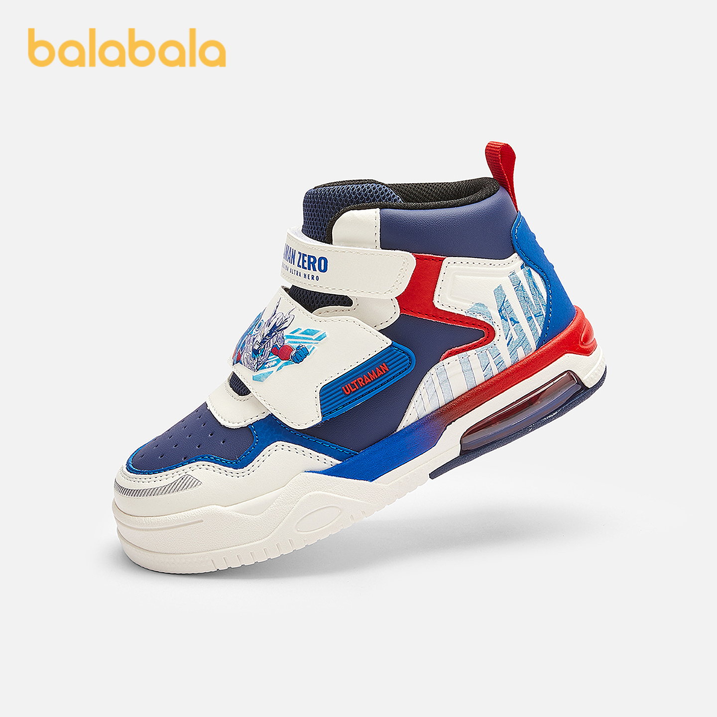 巴拉巴拉板鞋男童高帮鞋子奥特曼
