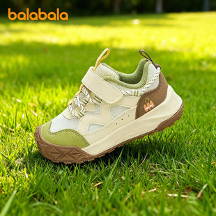 【balaOne】巴拉巴拉宝宝学步鞋男女童鞋2026新款春秋防滑户外鞋