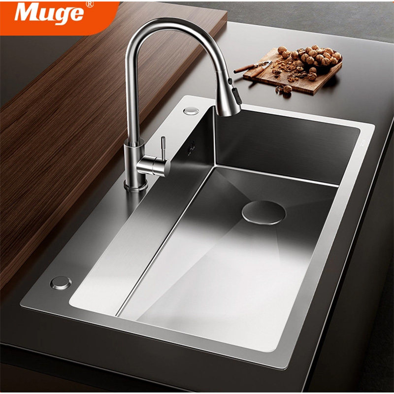 洗菜盆大单槽不锈钢304厨房水槽大单槽台下盆加厚洗碗槽洗菜池,家装主材,水槽套餐,淘宝优惠券,粉丝福利购,淘宝优惠卷