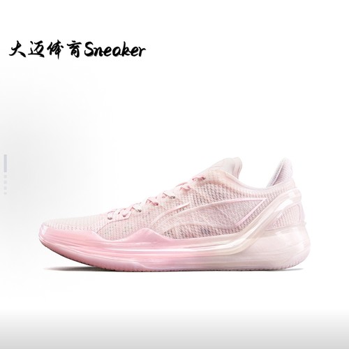 李宁利刃 防滑减震耐磨中帮 䨻科技实战篮球鞋 ABAU037