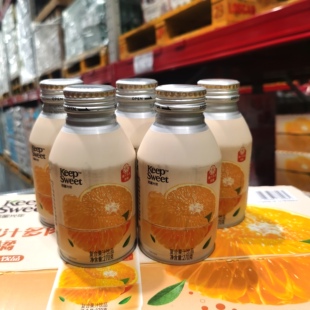 恬蜜光年爆汁多肉柑橘复合果汁真茶现萃橙汁果汁茉莉茶饮料MM代购