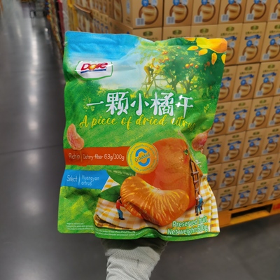 都乐一颗小橘干500g果脯水果干