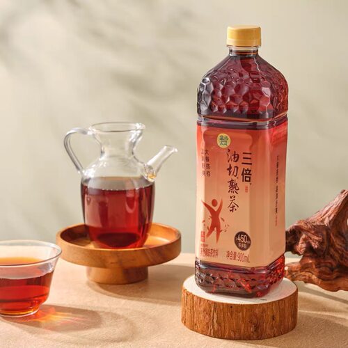 三倍油切熟茶0糖0卡0脂