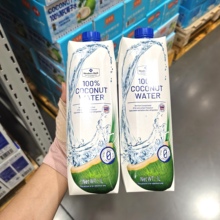 山姆代购 泰国Member's Mark椰子水进口椰奶椰子汁果汁饮料1L*2瓶