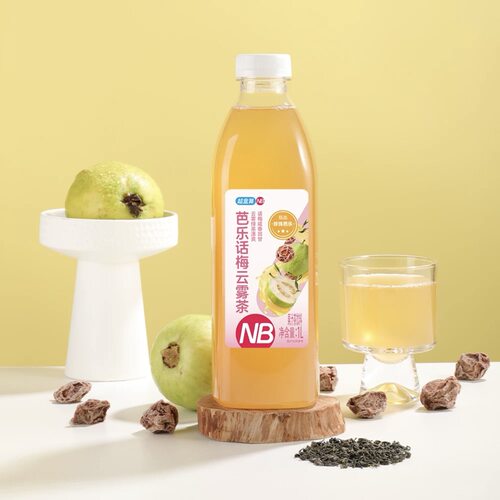 芭乐话梅云雾茶1L清爽回甘