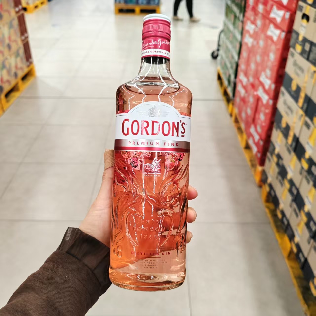 MM代购哥顿进口莓果味粉红金酒700ml莓果风味口感顺滑适合加冰饮,酒类,金酒/Gin,淘宝优惠券,粉丝福利购,淘宝优惠卷