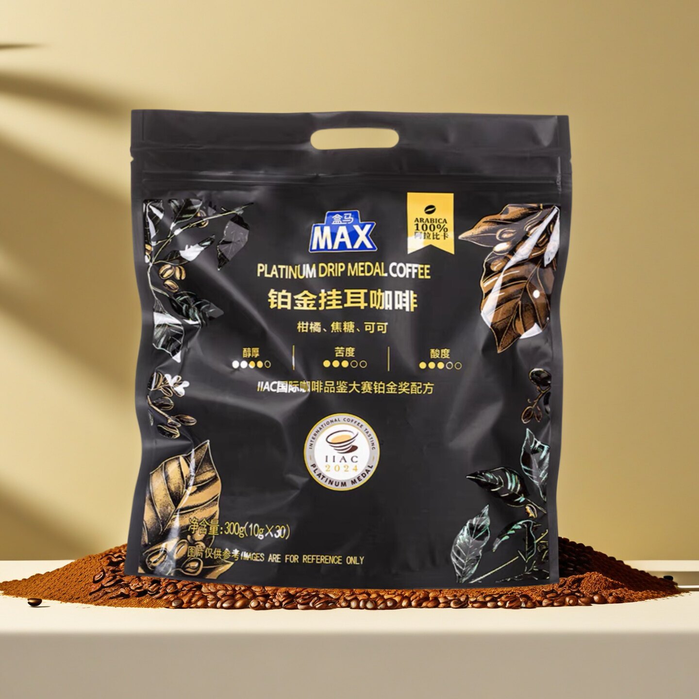 盒马MAX铂金挂耳咖啡300g图片