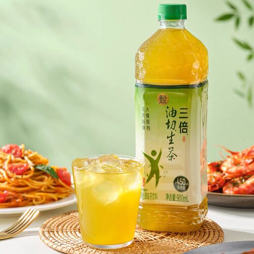 盒马三倍油切生茶900ml