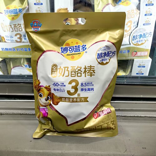 妙可蓝多金装奶酪棒草莓味30支