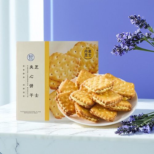盒马芝士味夹心饼干整箱1000g
