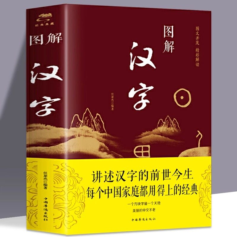 现货速发】图解汉字说文解字 语言文字图解说文解字许慎 古代汉语字典详解部首咬文嚼字细说汉字的故事画说汉字书籍儿童解字课外,书籍/杂志/报纸,语言文字,淘宝优惠券,粉丝福利购,淘宝优惠卷