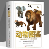 12岁小学生科普百科全书美不胜收 动物图鉴带你走进神奇 硬壳儿童百科全书图鉴幼儿读物科学绘本故事6 精装 视觉盛宴 动物世界正版