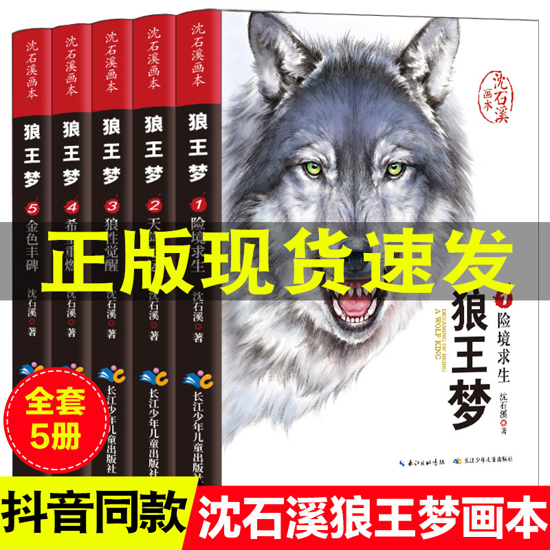 狼王梦沈石溪正版全套5册图片