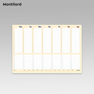 『montilord』b5周顺滑好写打卡