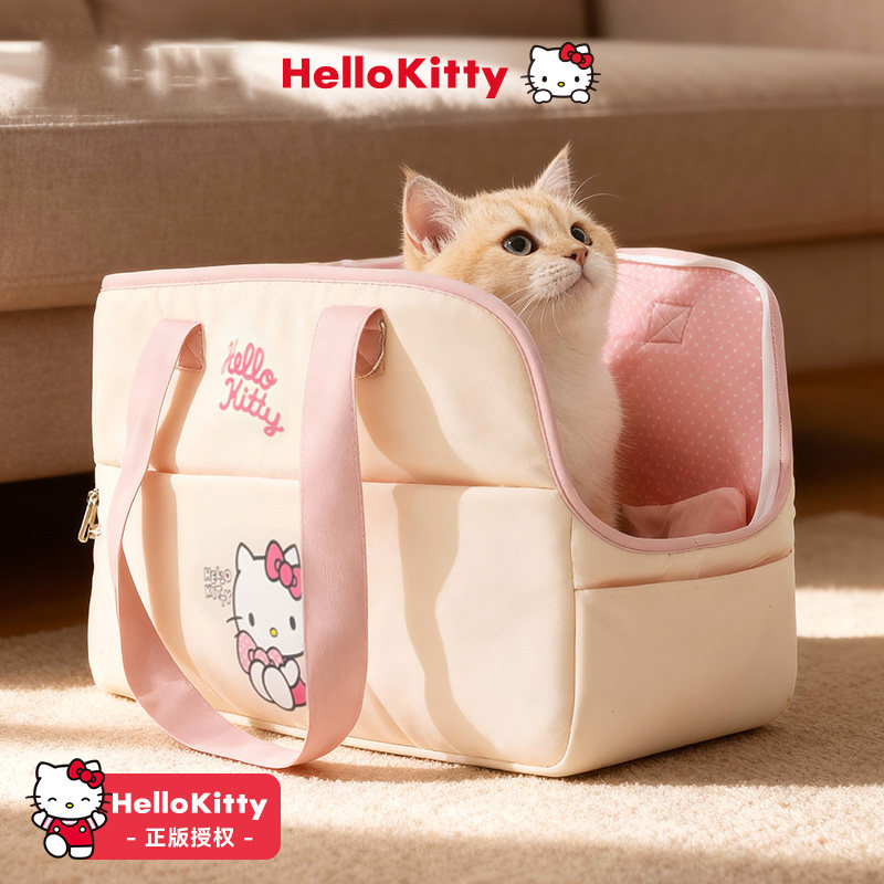 正品Kitty联名猫包外出便携宠物布偶美短猫外出包背包秋冬单肩包,宠物/宠物食品及用品,背包/箱包,淘宝优惠券,粉丝福利购,淘宝优惠卷