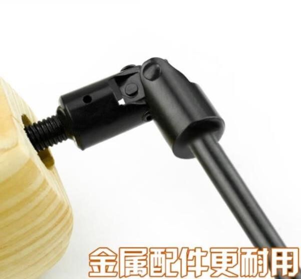防皱木质小号平底鞋
