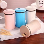hộp gỗ đựng đồ Hộ gia đình Châu Âu hộp tăm giữ tăm nhựa đơn giản lưu trữ tăm phòng khách nhà tăm xách tay nhà cửa hàng bách hóa - Trang chủ hộp đựng mỹ phẩm có gương