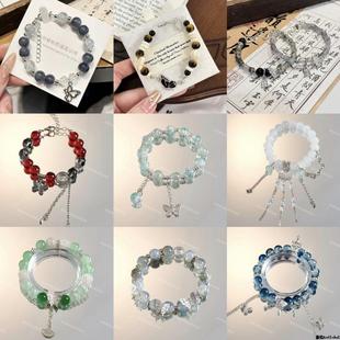 超值畅销推荐 蝴蝶绮梦手链甜美设计感小众朋友生日礼物手饰批发