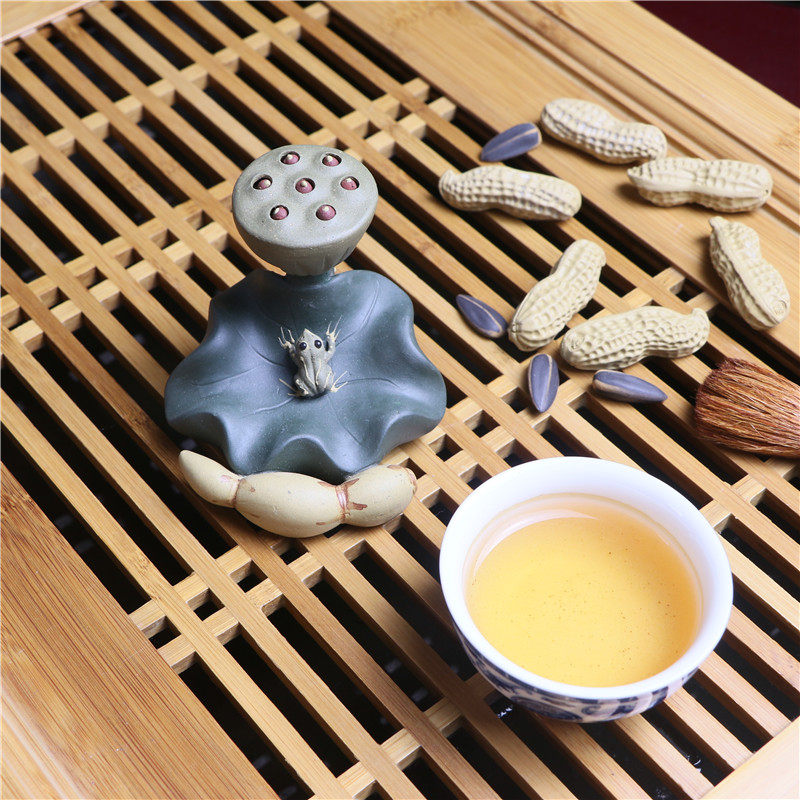 茶壶盖托盖置手工莲子紫砂壶盖托紫砂莲藕茶宠摆件莲蓬青蛙茶玩|ruв категории посуда, чайный сервиз, Садо/ноль - от Buy2taobao.com для оказания профессиональной услуги покупки агента Taobao