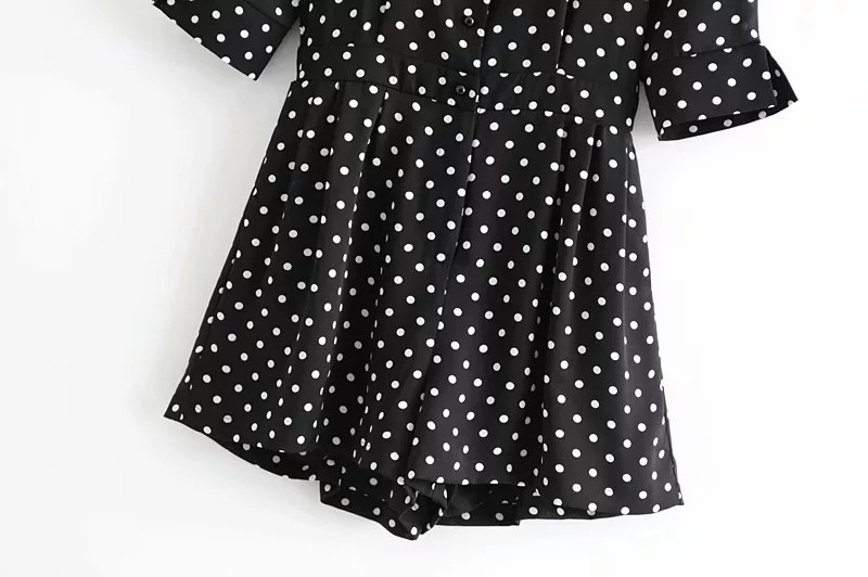 欧美风2019夏季新款女装时尚百搭短袖波点阔腿裤显瘦度假连衣裤|ruв категории Женская одежда, брюки, брюки - от Buy2taobao.com для оказания профессиональной услуги покупки агента Taobao