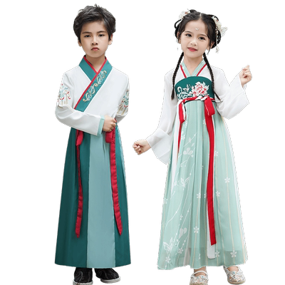 六一儿童表演服装汉服男童