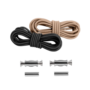 马丁靴免系鞋带绳男懒人鞋带扣固定器弹力松紧女款皮鞋圆免绑鞋带