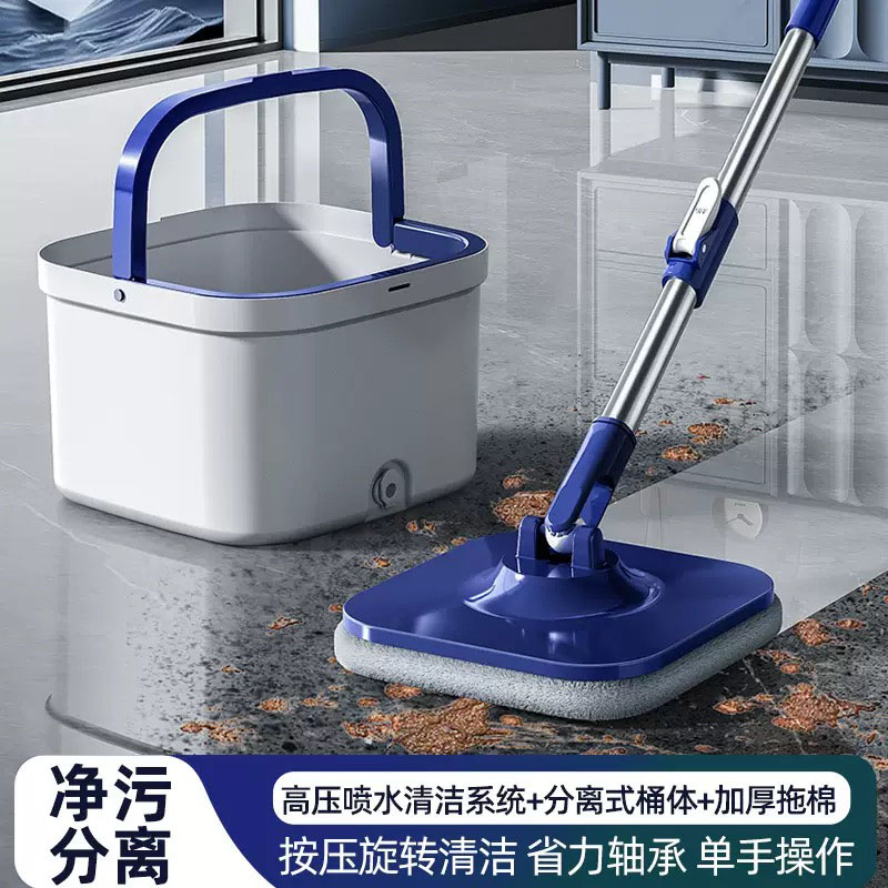 德国品质加粗加厚旋转拖把新款
