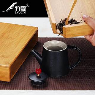 竹制普洱茶盒子茶饼收纳盒小茶拒茶架子茶饼架抽屉式茶针茶刀茶锥