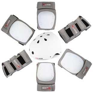 滑板护具套装 备大人专业轮滑溜冰滑冰护全套男女生护膝 防护保护装