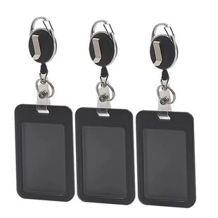 Work Permit Card Set - Rope Retractable Neck Hanging Documen
