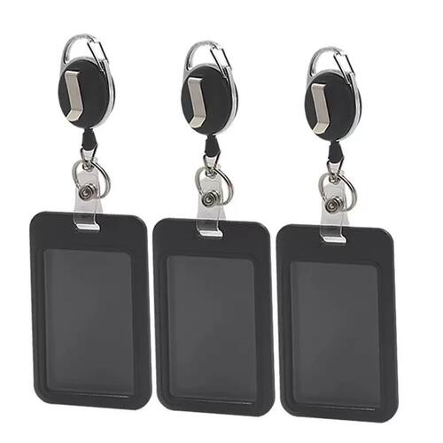 Work Permit Card Set - Rope Retractable Neck Hanging Documen